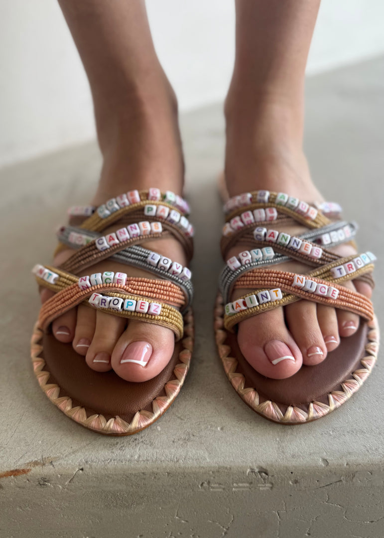 SANDRINE BEAD SLIDES