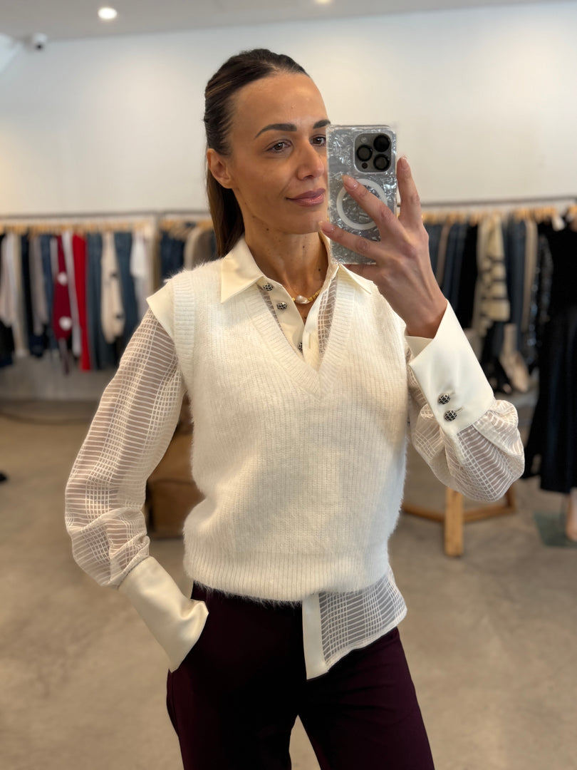 SLUMBER VEST - WHITE