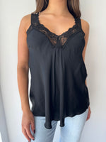 Load image into Gallery viewer, LACE CAMI * BLACK

