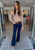 Load image into Gallery viewer, BELLA CASHMERE CARDI - LATTE
