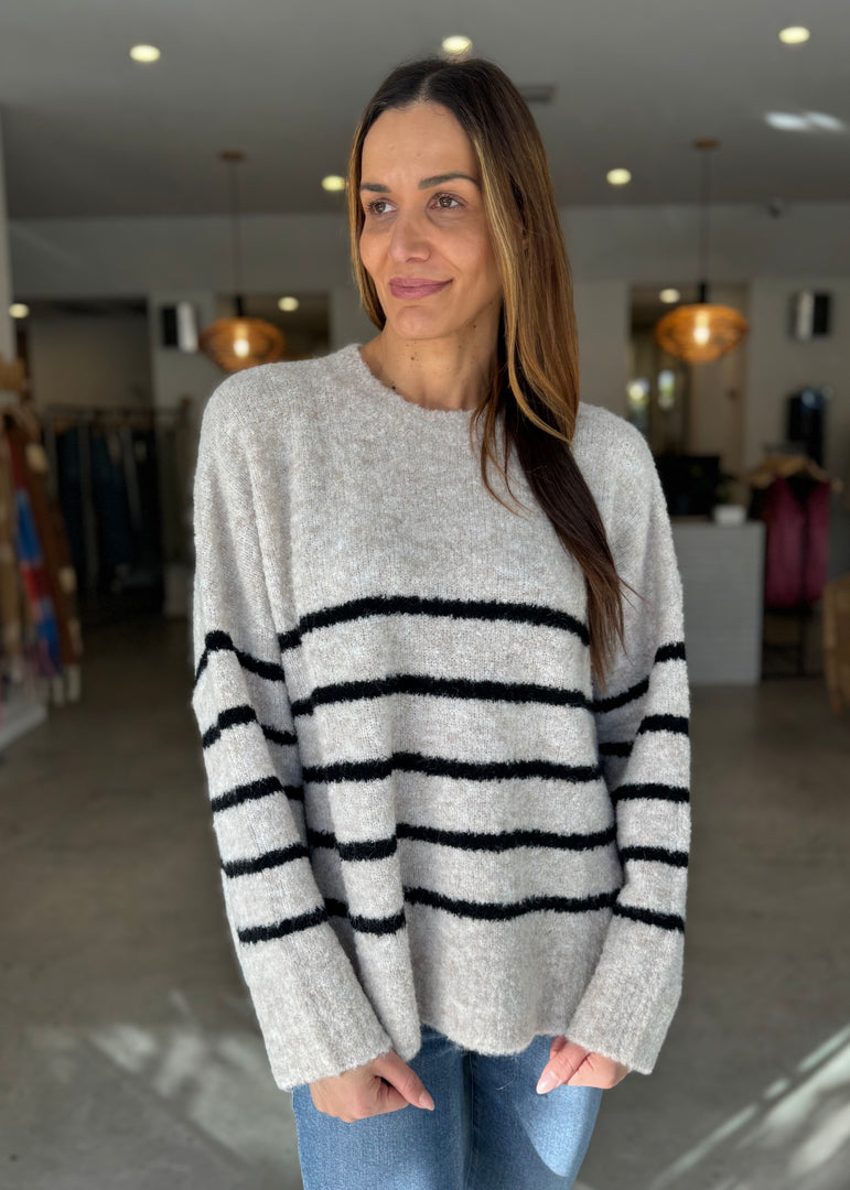 ELIAS STRIPE KNIT