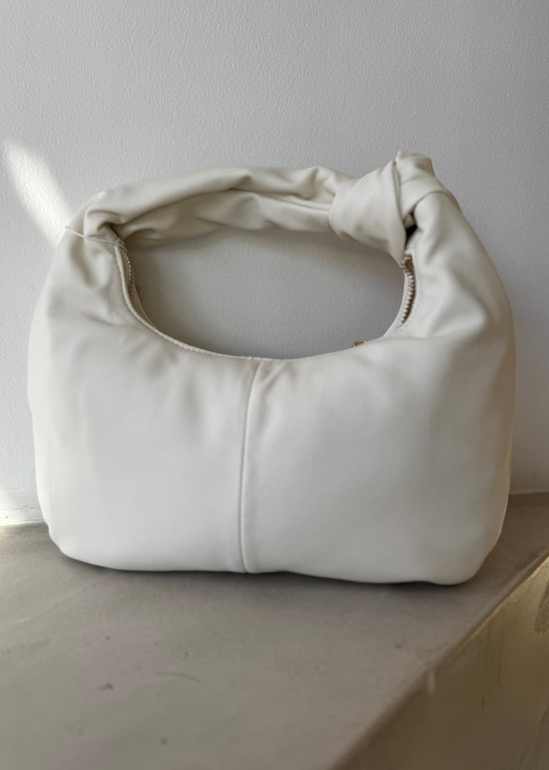MYLA HANDLE BAG - BONE
