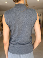 Load image into Gallery viewer, RAE KNIT TANK - CHARCOAL
