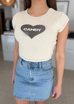 Load image into Gallery viewer, REBELLION CROP TEE
