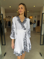 Load image into Gallery viewer, GEORGIE WRAP DRESS
