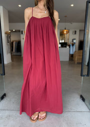 VIVIAN MAXI DRESS - CHERRY