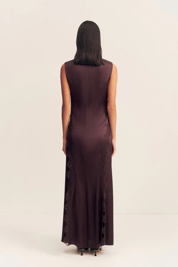 ALLEGRA LACE PANEL DRESS