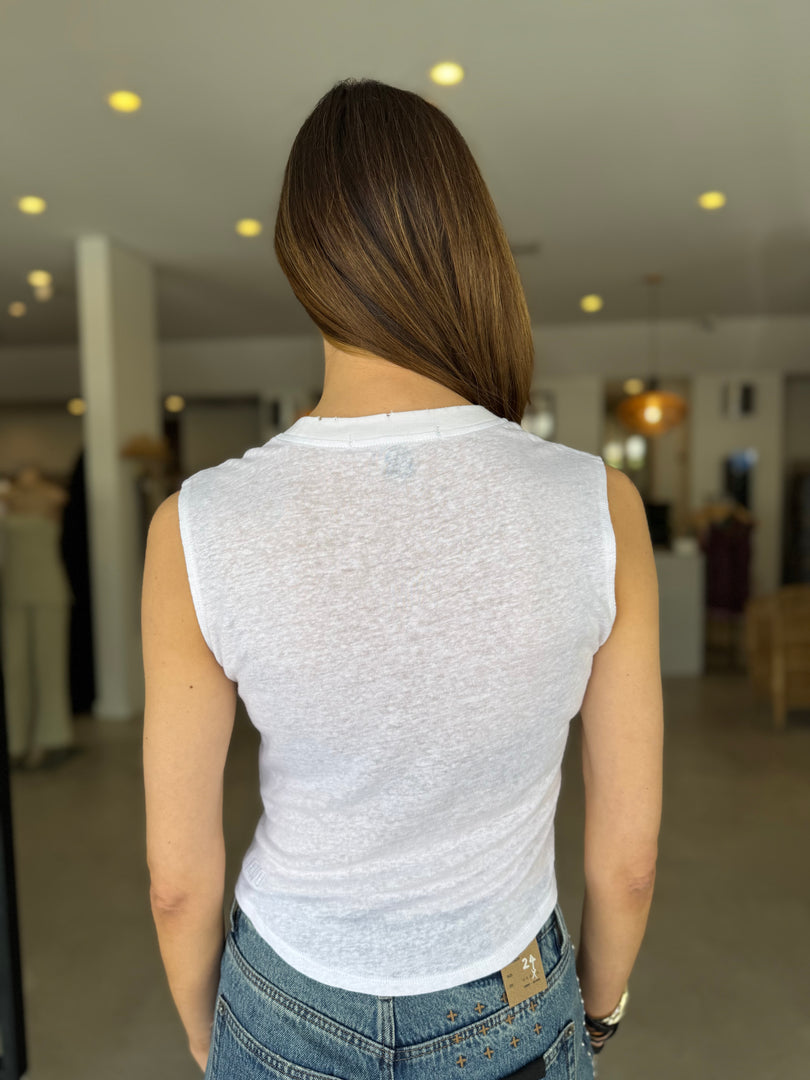 MOTOR OIL MOSS TANK - WHITE