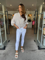 Load image into Gallery viewer, LINEN JACKET - CASHMERE
