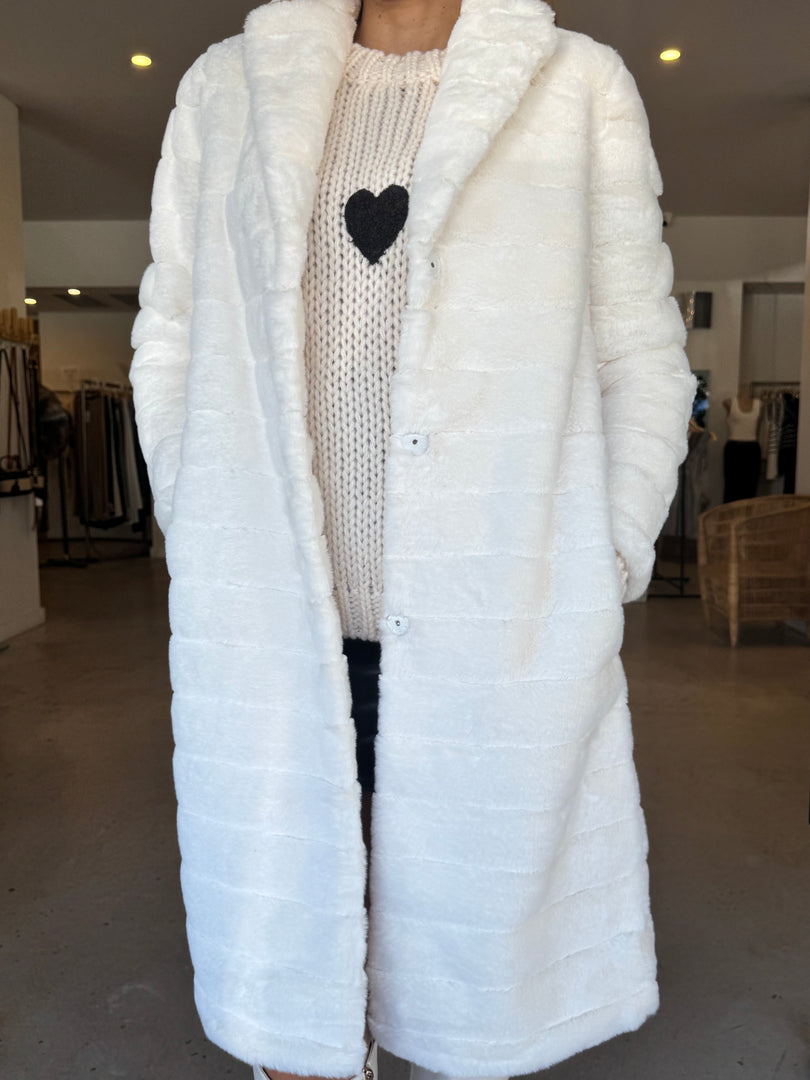 NOLITA COAT - VANILLA