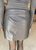Load image into Gallery viewer, MORRISET MINI SKIRT GRAPHITE
