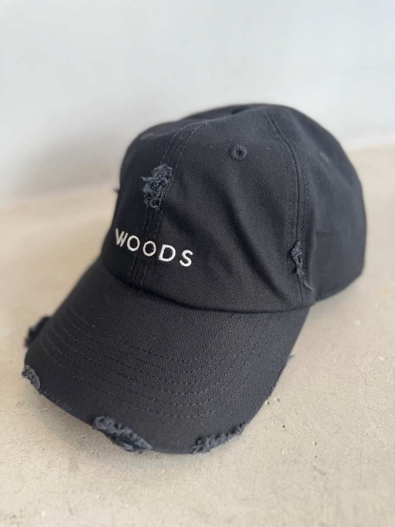 WOODS DISTRESSED CAP