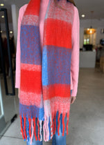 Load image into Gallery viewer, JAX SCARF BLUE RED
