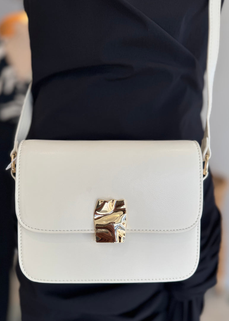 CHELSEA CROSS BODY BAG - BONE