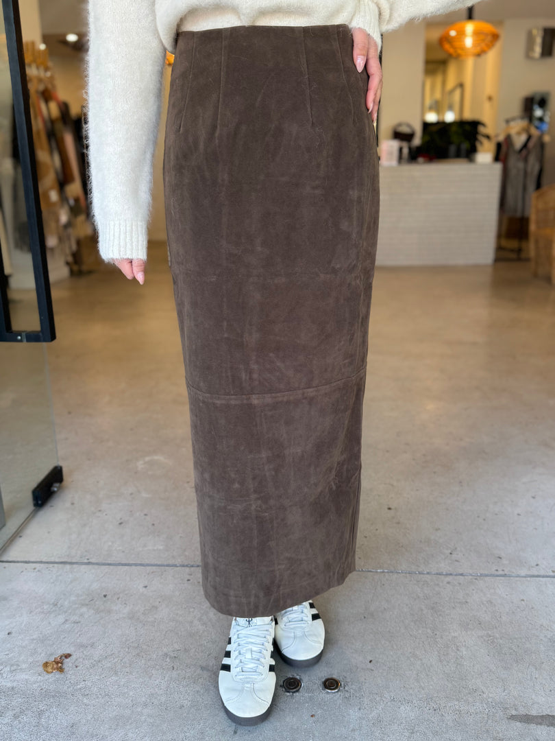SHYLA SKIRT CHOCOLATE