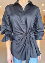 Load image into Gallery viewer, TAULAH SHIRT - BLACK
