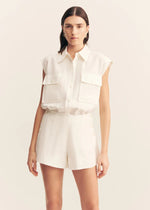 Load image into Gallery viewer, WELLINGTON SHORT IVORY

