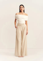 Load image into Gallery viewer, NEWMAN TAILORED PANT PARCHMENT
