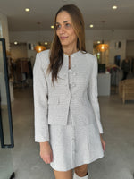 Load image into Gallery viewer, LEVIN TWEED DRESS BEIGE
