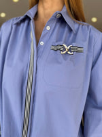 Load image into Gallery viewer, SHADOW IMAGE SHIRT - BLUE
