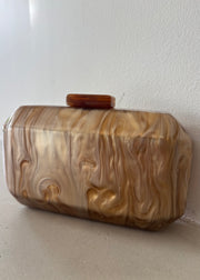 JULIANA CLUTCH CARAMEL