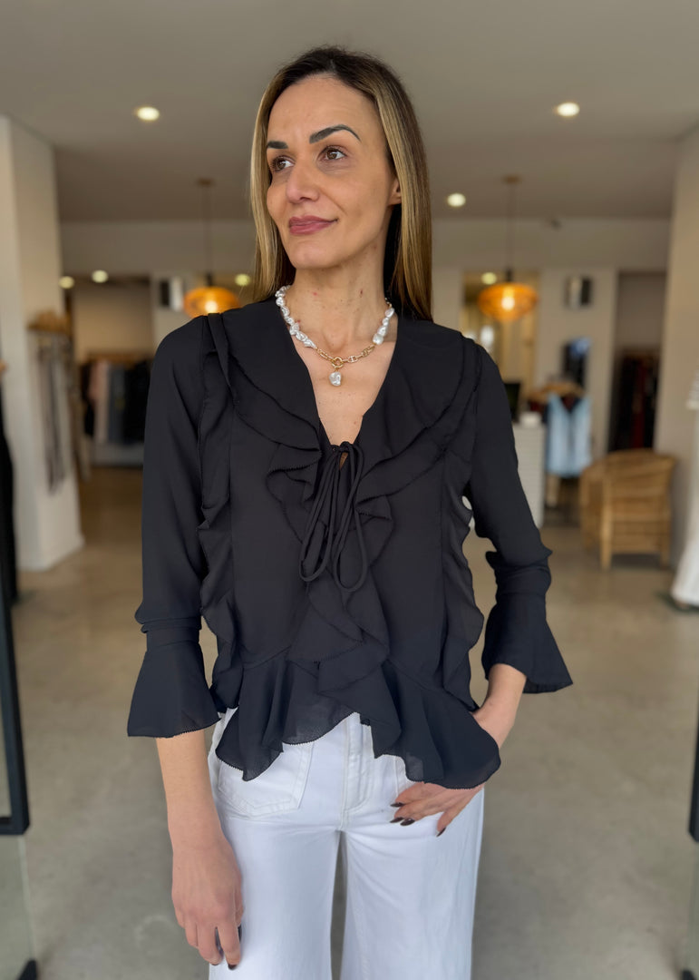HARPER TOP - BLACK