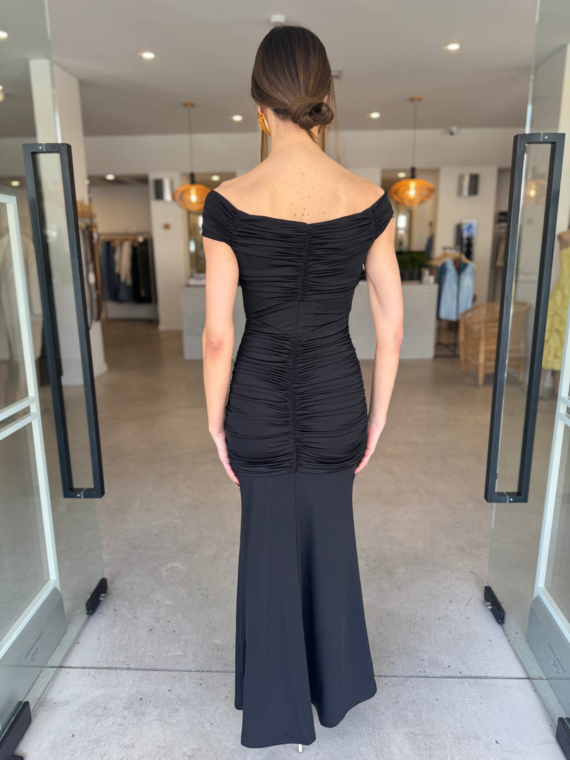 PRESUMPTUOUS OS DRESS - BLACK