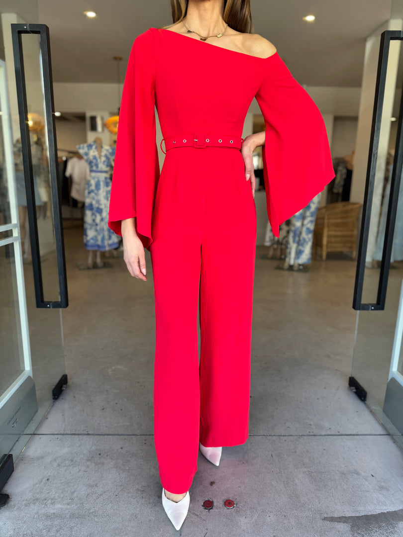 ELINOR JUMPSUIT - RED