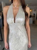 Load image into Gallery viewer, CALDER HALTER MAXI DRESS
