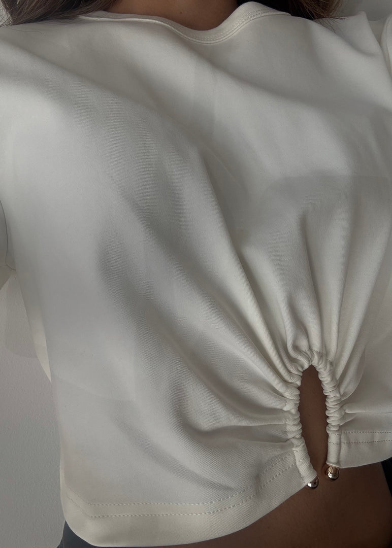 DAWSON RING TEE - WHITE