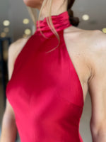 Load image into Gallery viewer, EVIANNA DRESS - CHERRY
