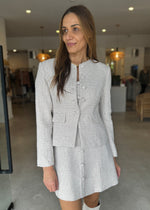 Load image into Gallery viewer, LEVIN TWEED BLAZER BEIGE
