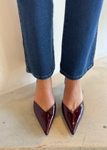 Load image into Gallery viewer, YOKO SLINGBACK HEEL WINE
