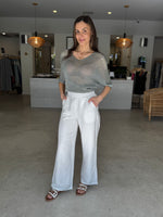 Load image into Gallery viewer, GUARDIAN LINEN PANT WHITE
