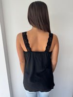 Load image into Gallery viewer, LACE CAMI * BLACK
