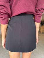 Load image into Gallery viewer, SIREN MINI SKIRT BLACK
