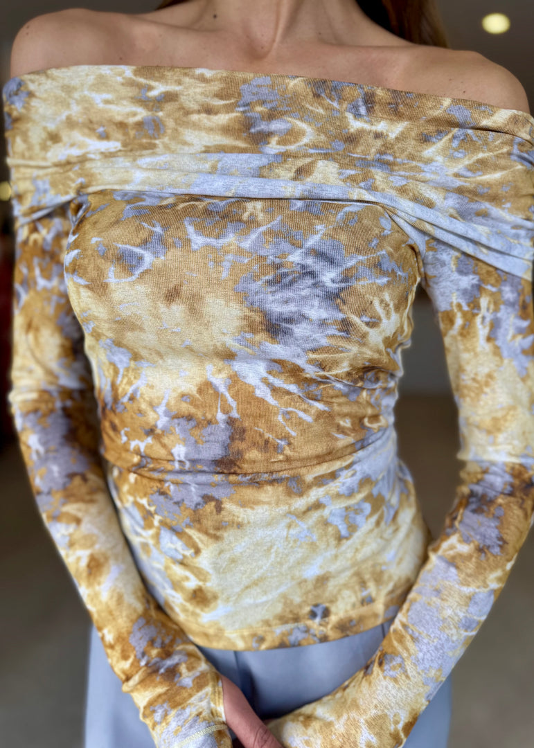 LUMINE MESH LS TOP
