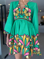 Load image into Gallery viewer, PORTO MONIZ MINI DRESS
