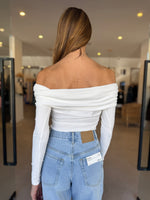 Load image into Gallery viewer, ALESSANDRA TOP WHITE
