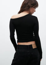 Load image into Gallery viewer, ZINNIA TOP - BLACK
