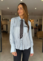 Load image into Gallery viewer, SELF PORTRAIT SILK SHIRT
