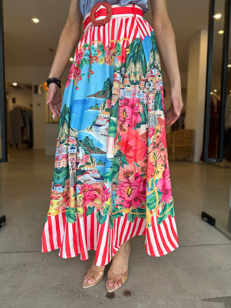 POSITANO MAXI SKIRT