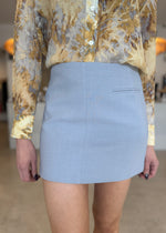 Load image into Gallery viewer, WALLACE MINI SKIRT - STORM
