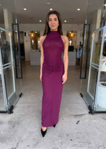 Load image into Gallery viewer, PILLAR SKIRT - WINE
