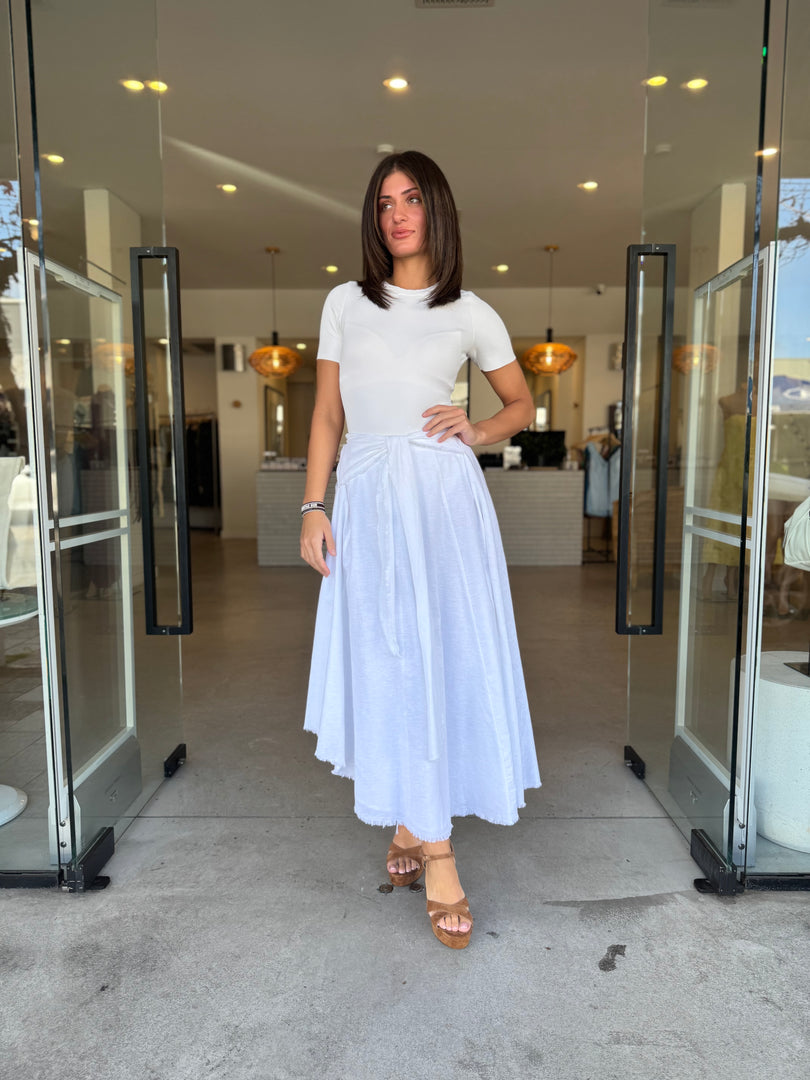 THE EDIT SKIRT - WHITE
