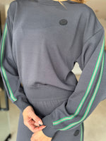 Load image into Gallery viewer, RETREAT KNIT JUMPER CAVIAR
