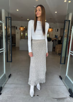 Load image into Gallery viewer, SEVILLE KNIT SKIRT OAT
