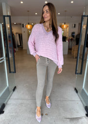 ITALIAN BUTTON JEANS - ELK