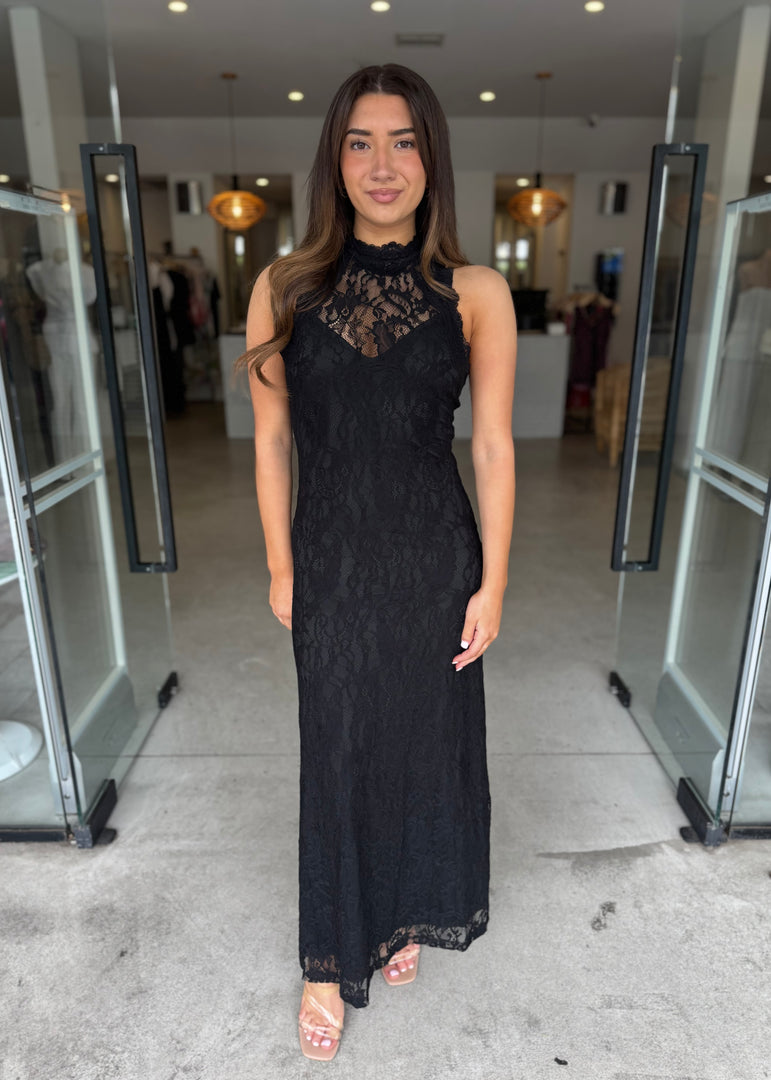 LACED IN LOVE MAXI DRESS