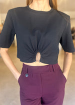 Load image into Gallery viewer, DAWSON RING TEE - BLACK
